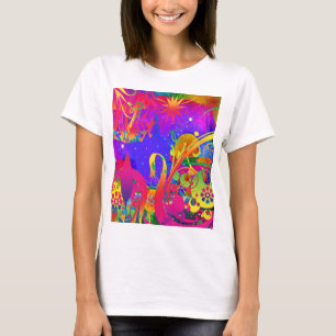 Camiseta Jardim de Verão Mágico