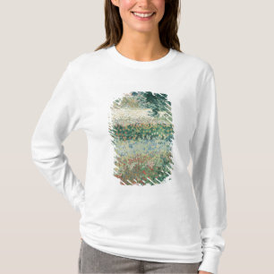 Camiseta Jardim de Vincent van Gogh   na flor, Arles, 1888