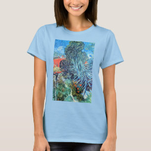 Camiseta Jardim do Dr. Gachet, Auvers por Vincent van Gogh