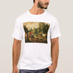 Camiseta Jardim do Éden (óleo em canvas)