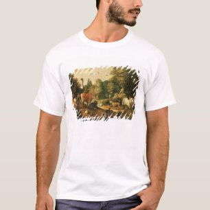 Camiseta Jardim do Éden (óleo em canvas)