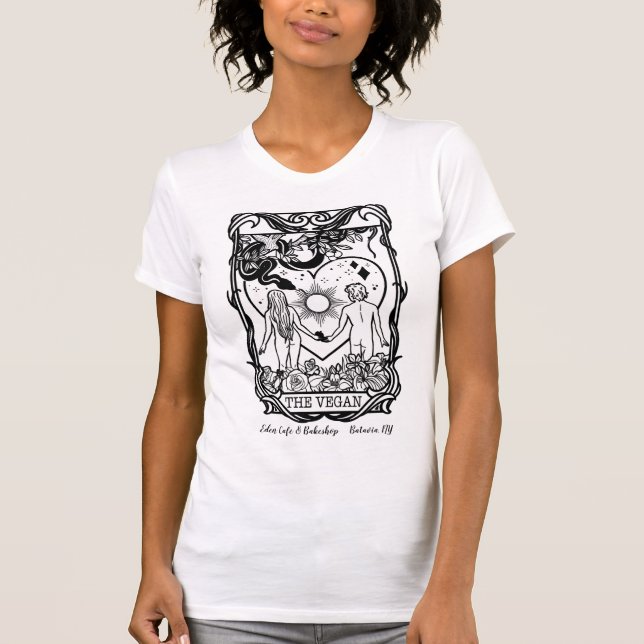 Camiseta Jardim do Eden Tarot Style 2024 Design Winner (Frente)