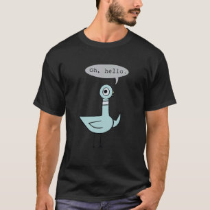 Camiseta Jardim do Infante Oh Alô Citação Alterável Pombo D