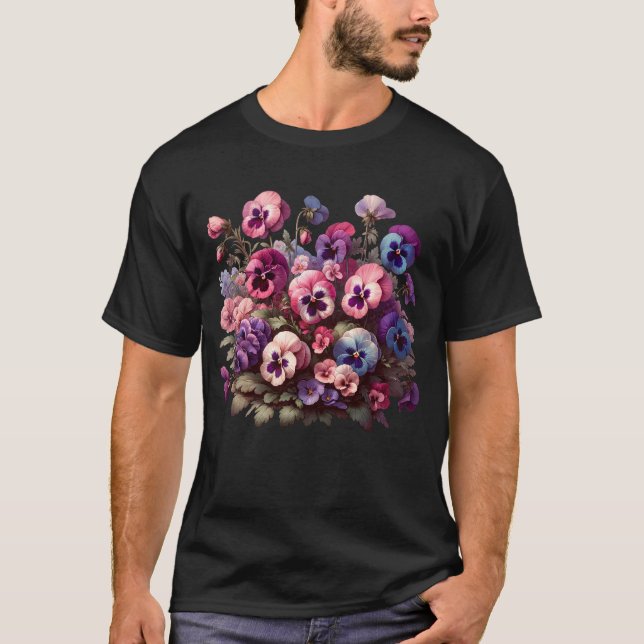 Camiseta Jardim do Pânsamo Flor Flor (Frente)