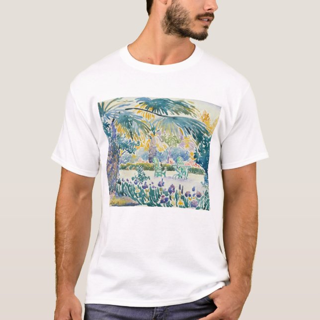 Camiseta Jardim do pintor no santo Clair (Frente)