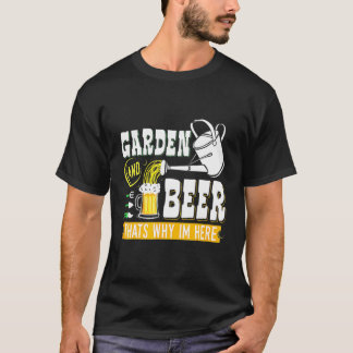 Camiseta Jardim E Álcool Por Isso Sou Jardineiro Planta