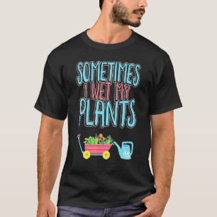 Camiseta Jardim é Minha Terapia Às Vezes Eu Molho Minhas Pl