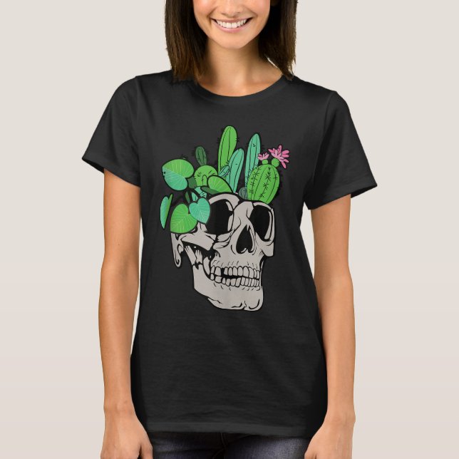 Camiseta Jardim Engraçado Plantadores de Bonecas de Corte (Frente)