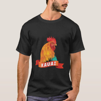 Camiseta Jardim Estilo Galo de Kauai