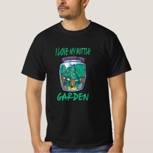Camiseta Jardim - Eu Amo Meu Jardim de Garrafa