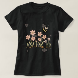 Camiseta Jardim Feliz Abelha