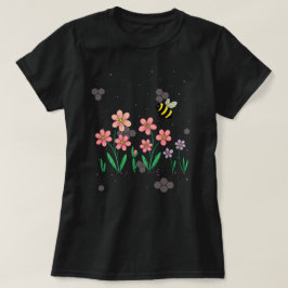 Camiseta Jardim Feliz Abelha