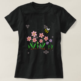 Camiseta Jardim Feliz Abelha