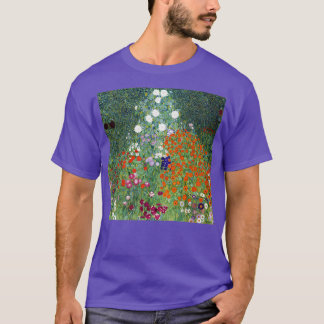 Camiseta Jardim Flor Gustav Klimt