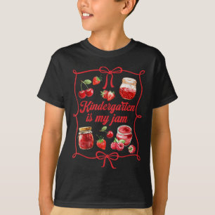 Camiseta Jardim Infantil Esquadra de Morango