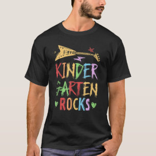 Camiseta Jardim Infantil: Pré-Escolar De Volta À Escola Cha