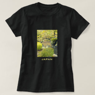 Camiseta Jardim japonês tradicional viagem do Japão