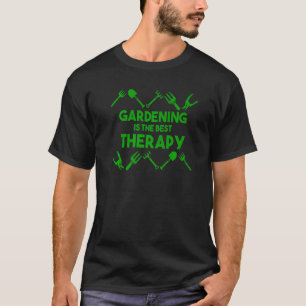 Camiseta Jardim Jardinagem Jardineiro Planta Melhor Terapi