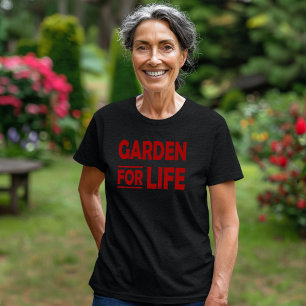 Camiseta Jardim Para A Vida
