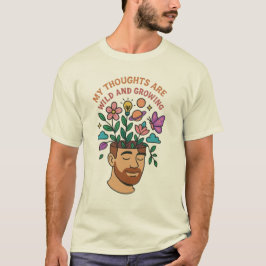 Camiseta Jardim Pensado - Sangue Colorido da Mente
