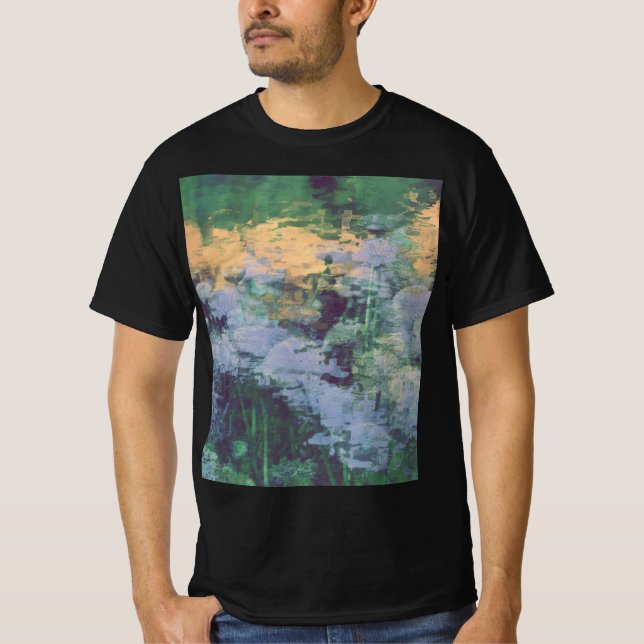 Camiseta Jardim Secreto - Flores do Lago (Frente)