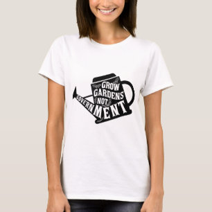 Camiseta Jardim sem Governo, com menos vegetação