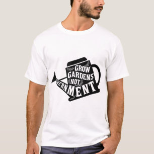 Camiseta Jardim sem Governo, com menos vegetação