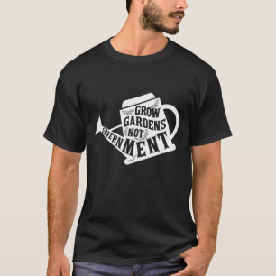 Camiseta Jardim sem Governo, com menos vegetação