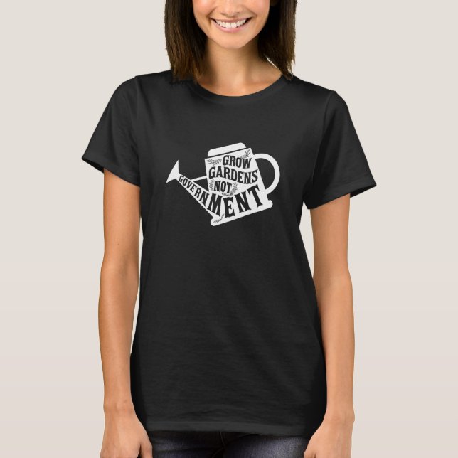 Camiseta Jardim sem Governo, com menos vegetação (Frente)