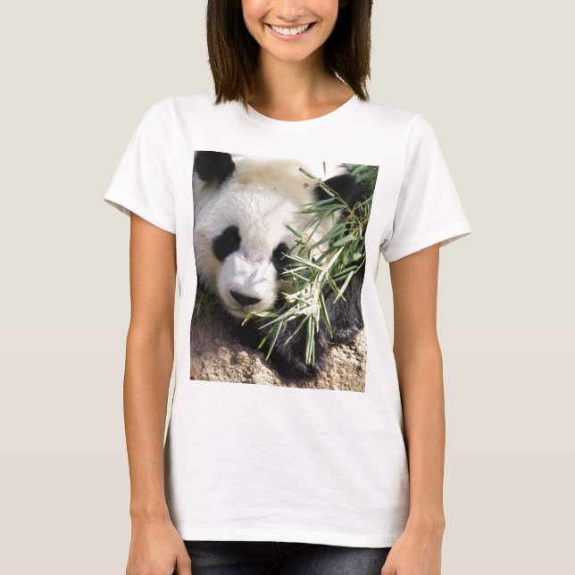 Camiseta Jardim zoológico Atlanta do urso de panda @ (Frente)
