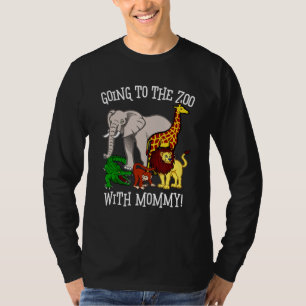 Camiseta Jardim Zoológico Bonito Para Crianças Que Vão Ao Z