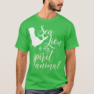 Camiseta Jardim Zoológico do Mar Leão Animal do Oceano Pres
