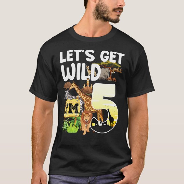 Camiseta Jardim Zoológico Safari 5 B (Frente)