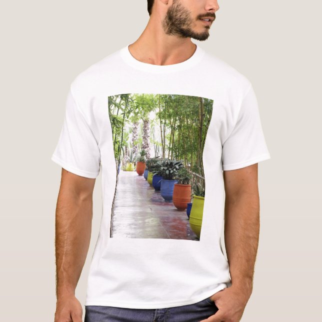Camiseta Jardin Majorelle, Majorelle Garden, agora um públi (Frente)