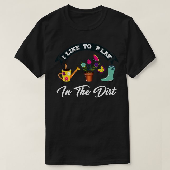 Camiseta Jardinagem 2 (Frente do Design)