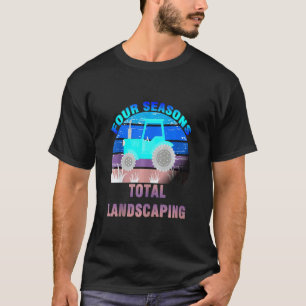 Camiseta Jardinagem 4\4 Estações Paisagismo Total Pôr do So