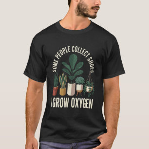 Camiseta Jardinagem 4\Amante de Plantas Engraçado Jardineir
