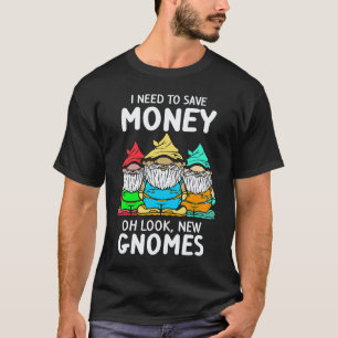 Camiseta Jardinagem 4\Anão do Jardim de Gnomos & Gnomos de