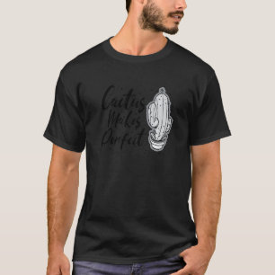 Camiseta Jardinagem 4\Cacto Faz Jardim de Plantas Fofas Per
