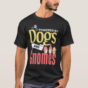 Camiseta Jardinagem 4\Camisa Gnome Cão Engraçado Amante Jar