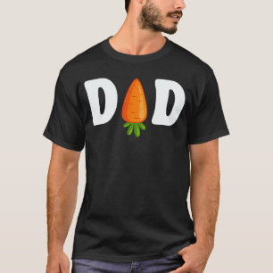 Camiseta Jardinagem 4\Cenoura Pai Dia dos Pais Vegetal Jard