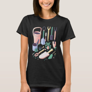 Camiseta Jardinagem 4\Colecionador de Ferramentas de Jardin