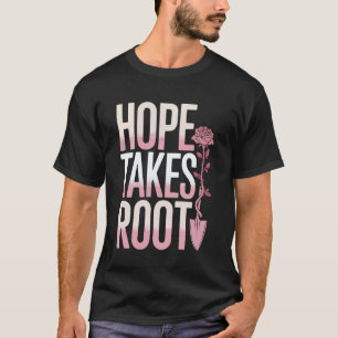 Camiseta Jardinagem 4\Conscientização do Câncer de Mama Jar