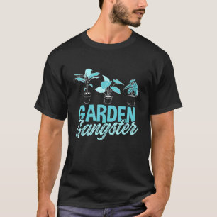 Camiseta Jardinagem 4\Dona da Planta Gangster do Jardim Pla