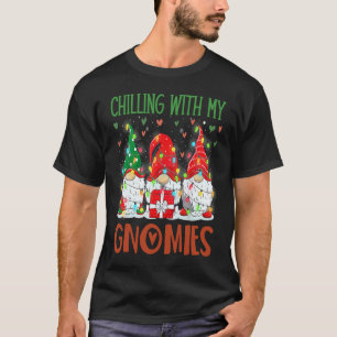 Camiseta Jardinagem 4\Esfriando Com Meus Gnomos Jardim Nata