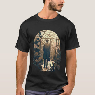 Camiseta Jardinagem 4\Estufa Jardim de Alocação Vintage Gr