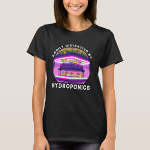 Camiseta Jardinagem 4\Facilmente distraído por Jardinagem H