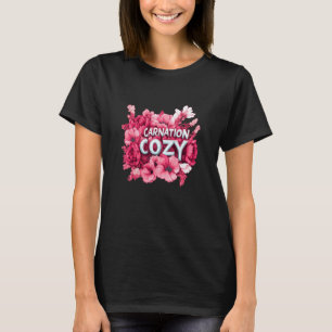Camiseta Jardinagem 4\Fantasia de Cravo Flor Silvestre para