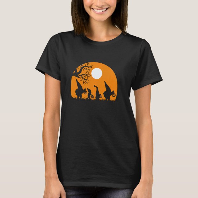 Camiseta Jardinagem 4\Fantasias engraçadas de Gnomo de Jard (Frente)