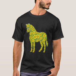 Camiseta Jardinagem 4\Flor de Narciso Zebra Jardinagem Flor